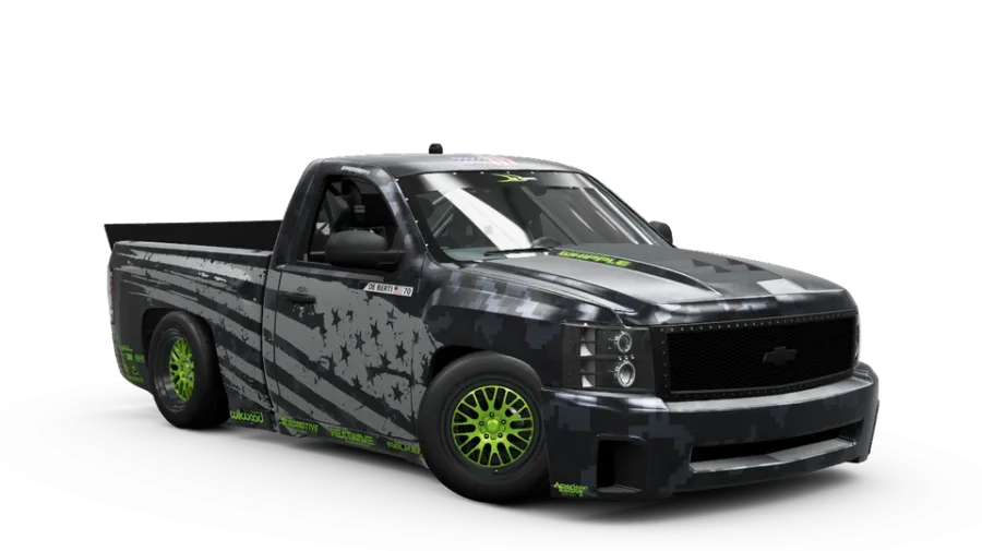 DeBerti Chevrolet Silverado 1500 Drift Truck — Forza Horizon 6 oyun içi görseli
