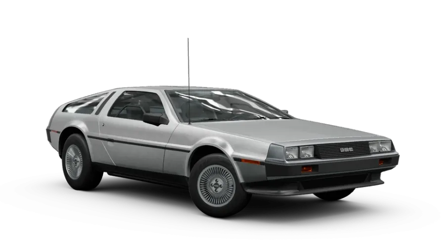 DeLorean DMC-12 — Forza Horizon 6 oyun içi görseli
