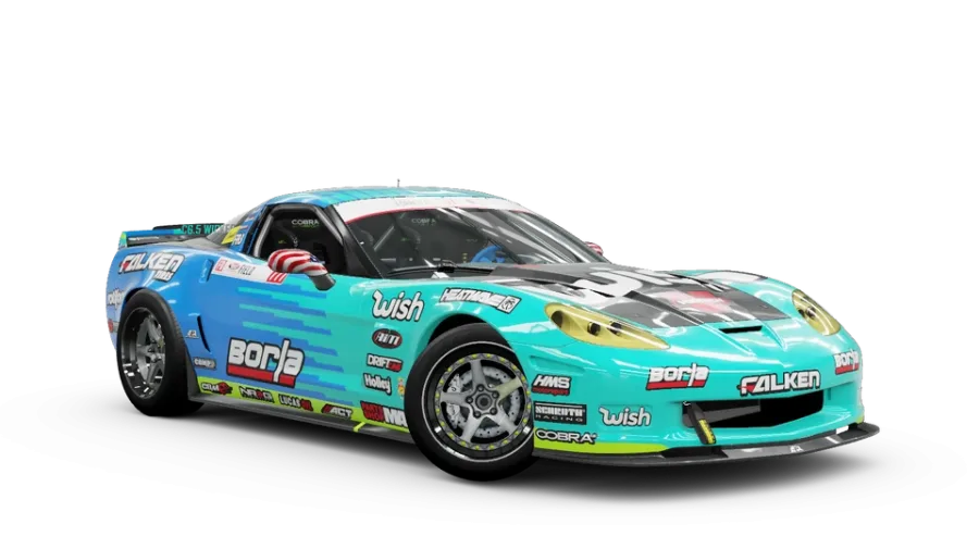 Formula Drift 777 Chevrolet Corvette — Forza Horizon 6 oyun içi görseli